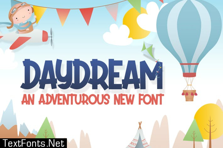 Daydream Kids Font R2XSJ56