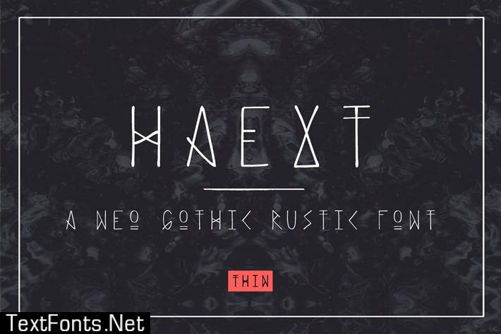 Haext Pen Font