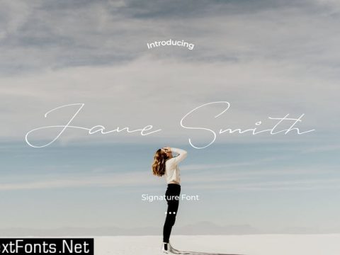 Janes Smith - Handwritten font YUVPTWL