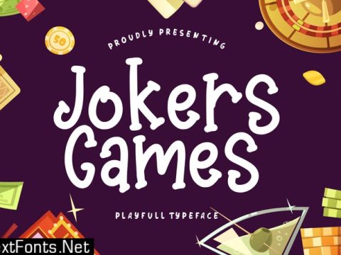 Jokers Games Child Play Typeface