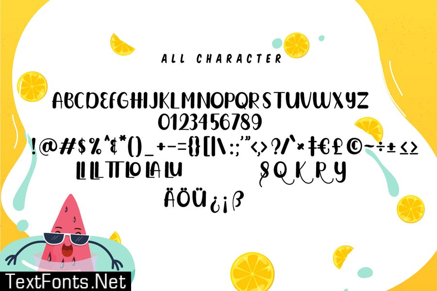 Kellang Rika | Cute Sans Font