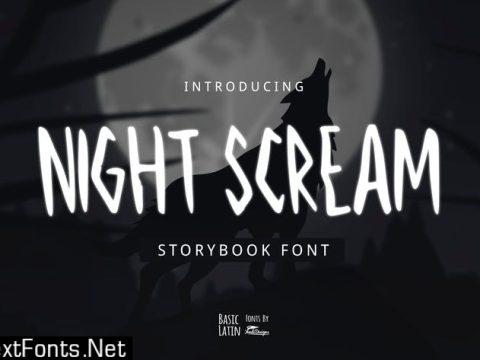 Night Scream Font 9MTP8SN