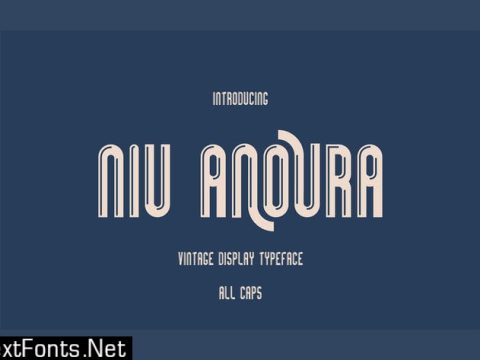 Niu Anoura - Typeface AA GW5E7X