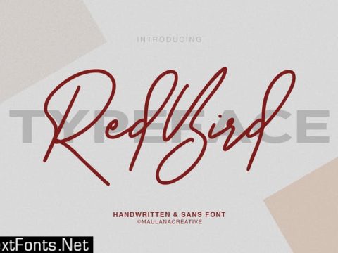 Redbird Signature Font Free Sans QZ93JLK