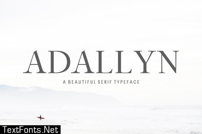 Adallyn Serif Font Family Pack