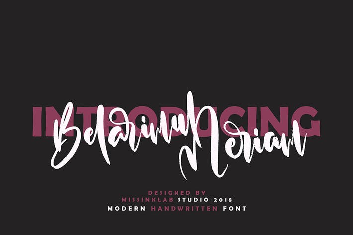 Belarimul Meriam Font