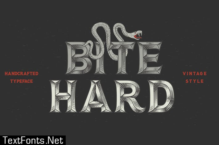 Bite Hard Font