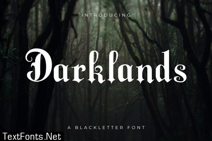 Darklands - A Blackletter Font