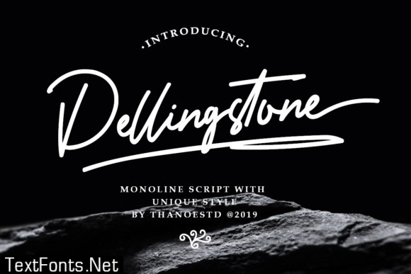 Dellingstone Signature Font