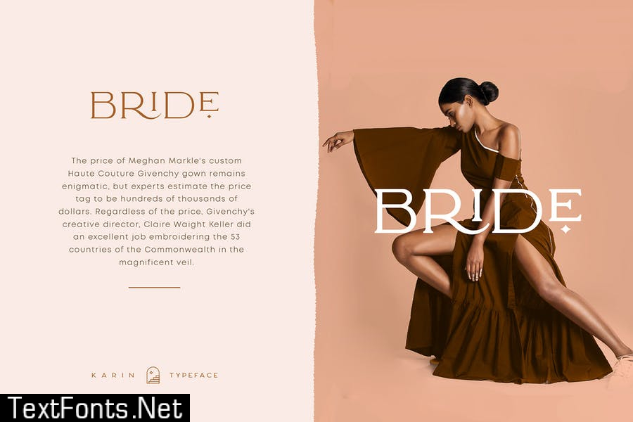 Elegant Karin - Fashion Stylish Typeface