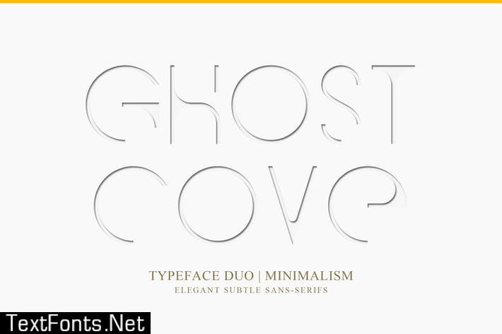 Ghost Cove | Omega Sans | Font Duo