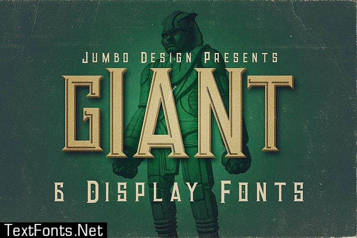 Giant - Vintage Style Font