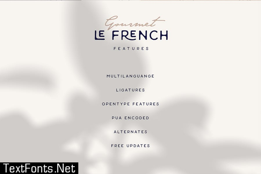 Gourmet Le French