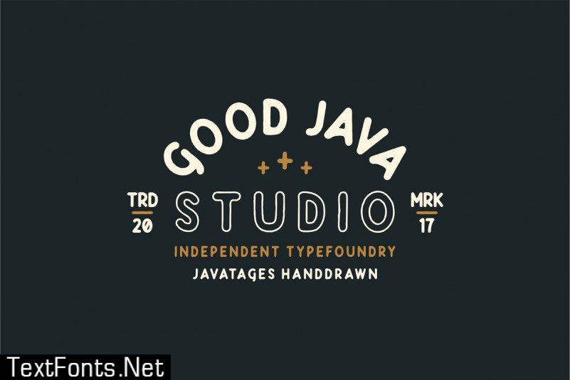 Javatages Bold Vintage Font