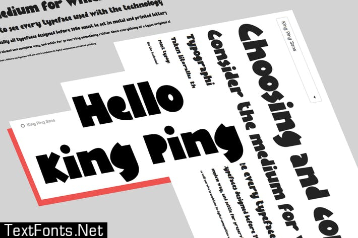 KingPing Super Casual Display Font