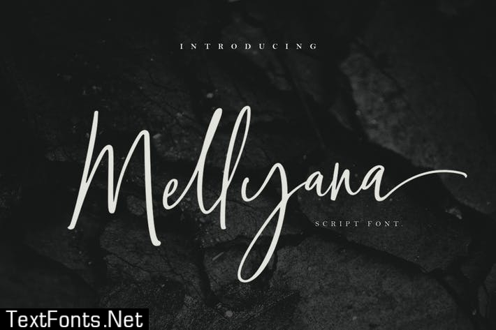 Mellyana Script Font