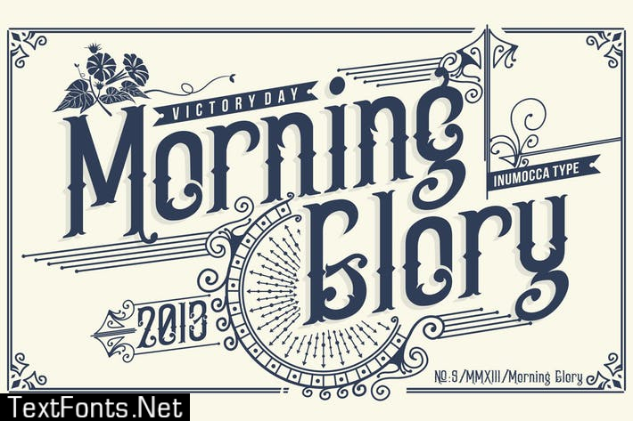 Morning Glory Font