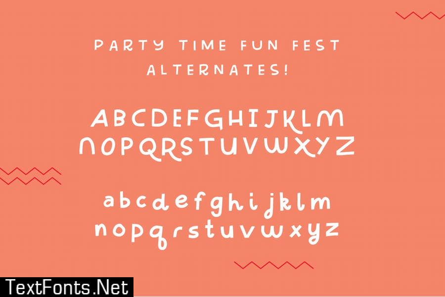 Party Time Fun Fest Font