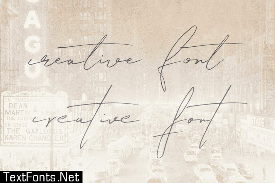 Relative Handwritten & SVG Font