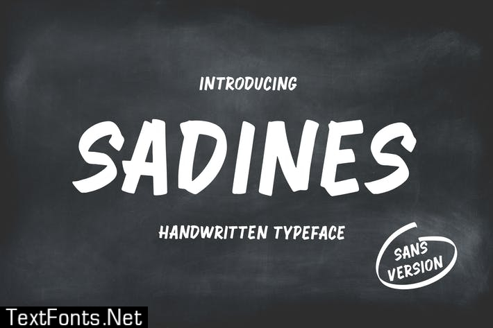 Sadines Sans Font