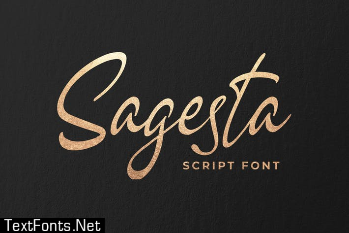 Sagesta - Luxury Script Font