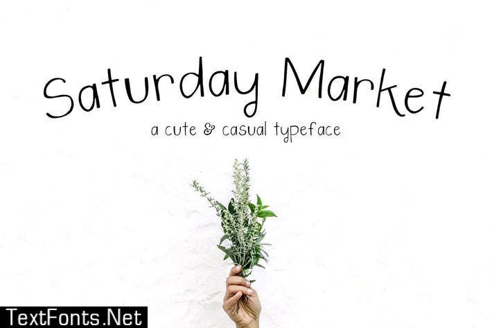 Saturday Market Font