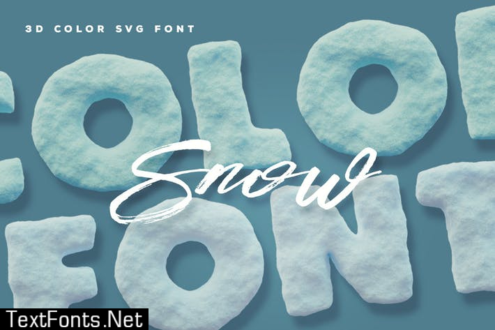 Snow Color Font