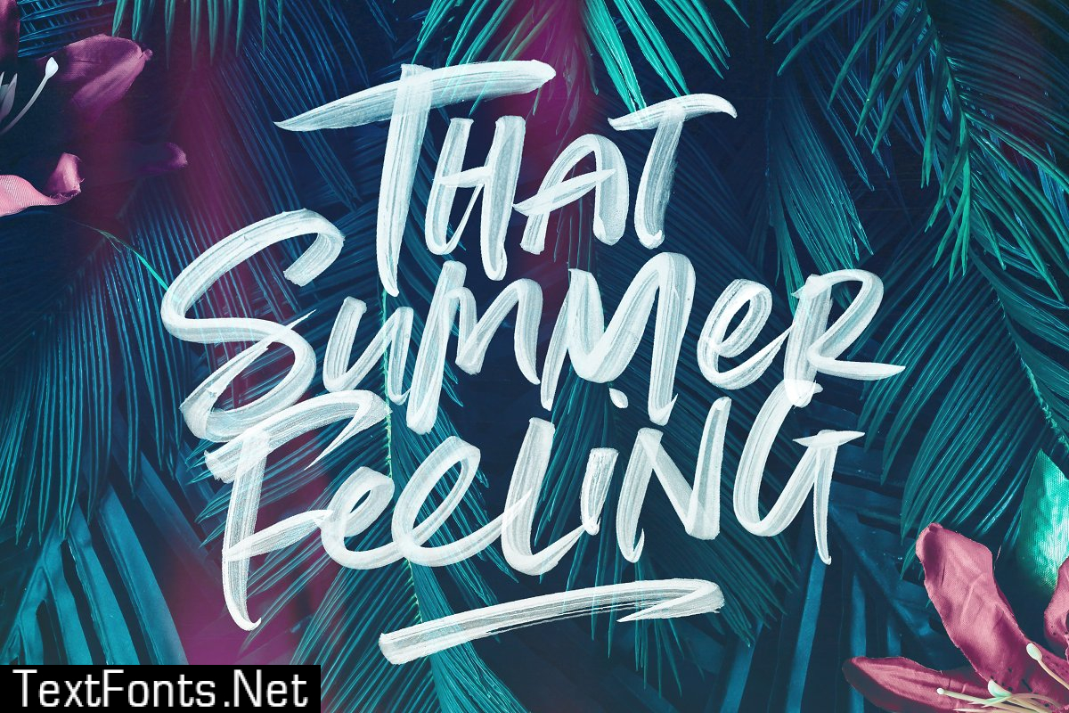 Download Summer Loving Font Collection