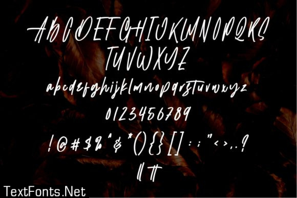 Wattermellon Signature Font