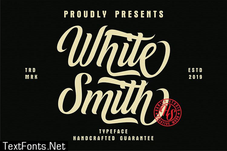 White Smith Script Font