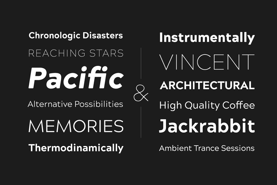 Acherus Grotesque Font Family - 16 Fonts