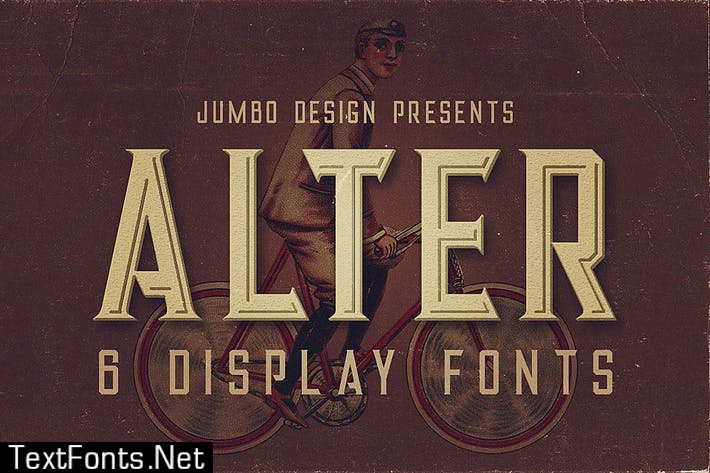 Alter - Vintage Style Font