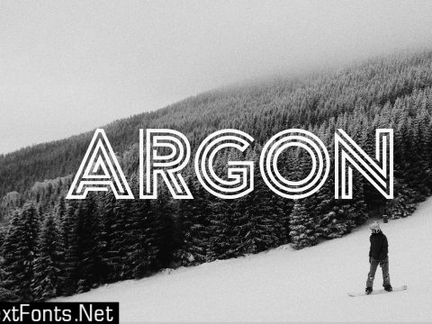 Argon Font 443290