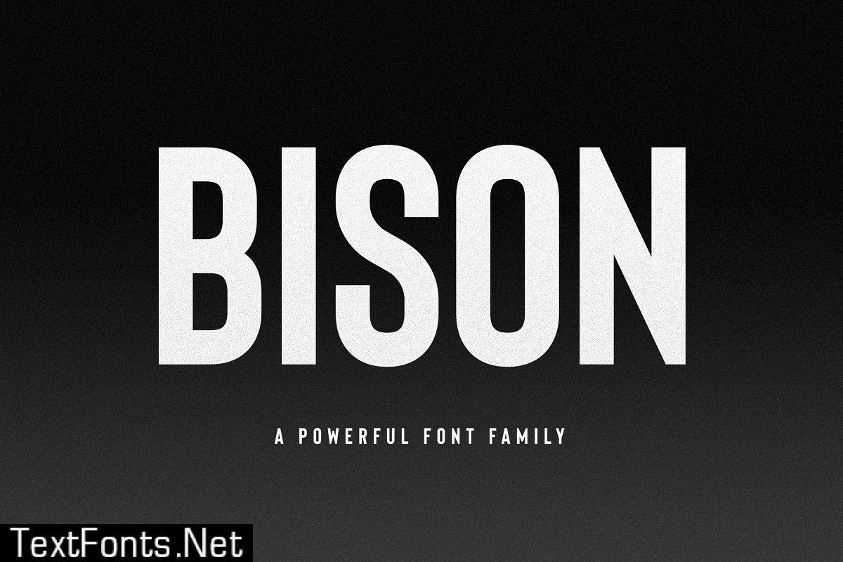 Bison - Powerful Sans Serif 2361604