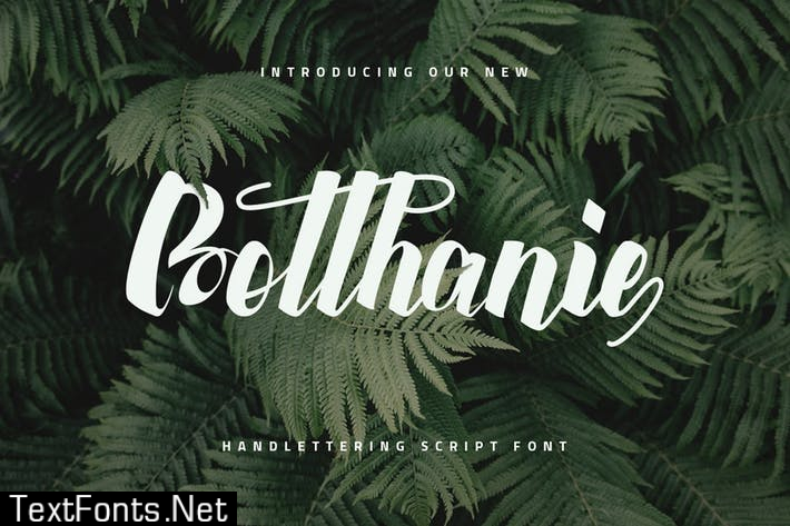 Botthanie Font