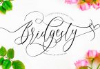 Bridgesty - Lovely Calligraphy Font 3742974