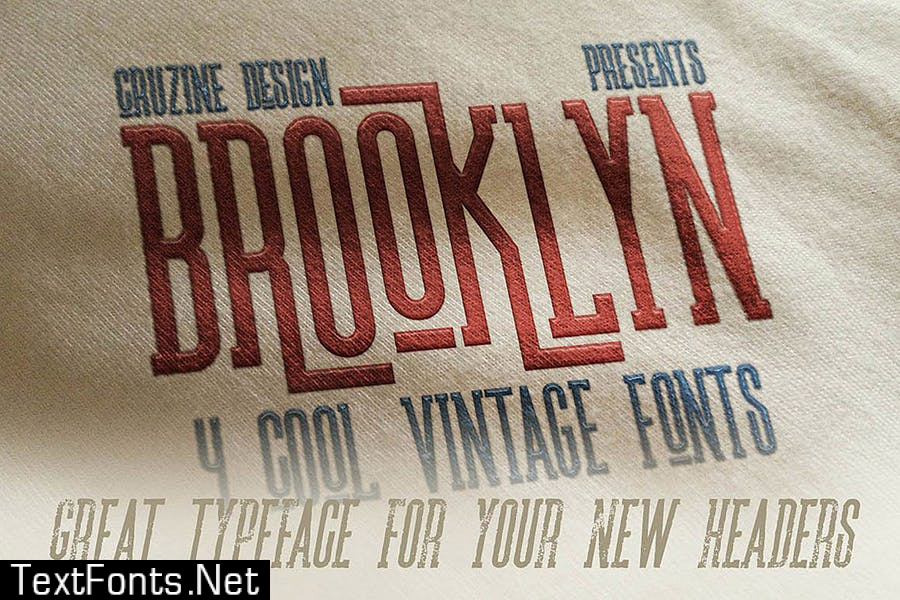 Brooklyn Typeface Font