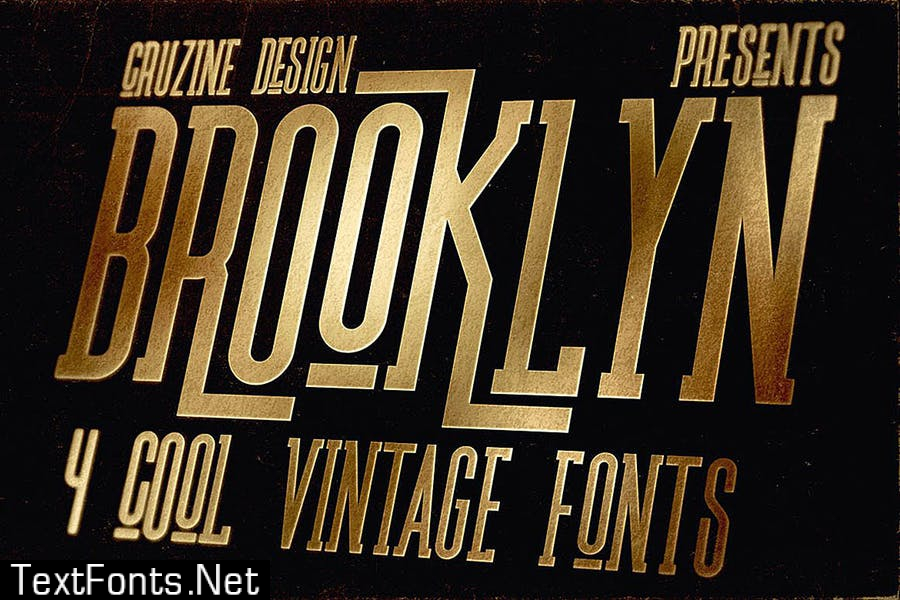 Brooklyn Typeface Font