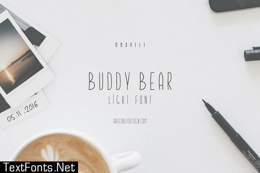 Buddy Bear Font