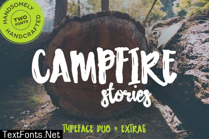 Campfire Stories Font Duo