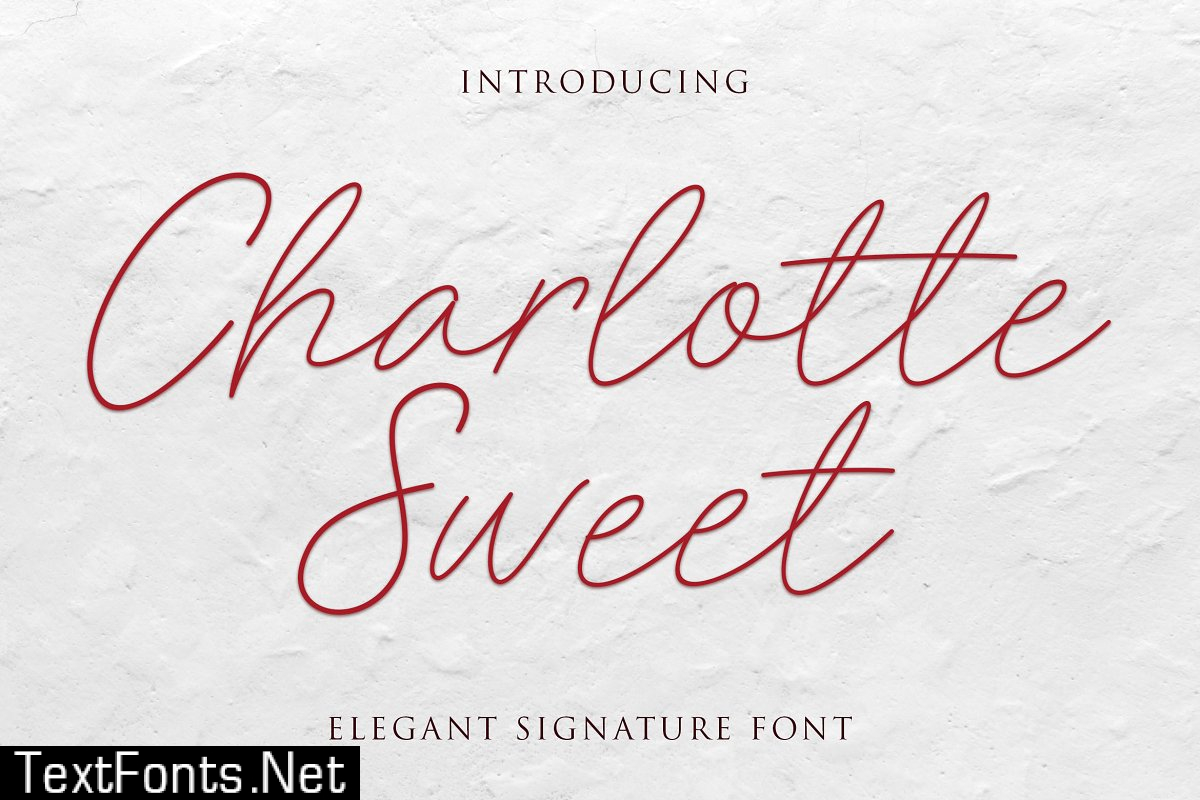 Charlotte Sweet Font