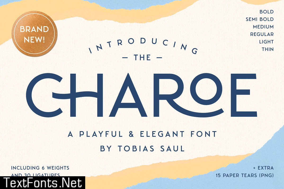 Charoe Typeface & Extras