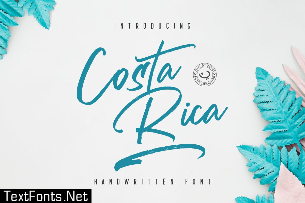 Costa Rica - Handwritten Font