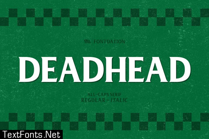 Deadhead Font