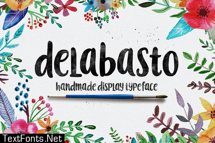 Delabasto Typeface Font