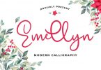 Emellyn Lovely Modern Calligraphy Font