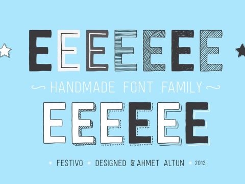 Festivo Letters Font Family - 19 Fonts