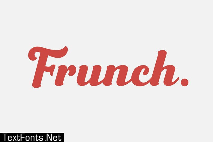 Frunch Font