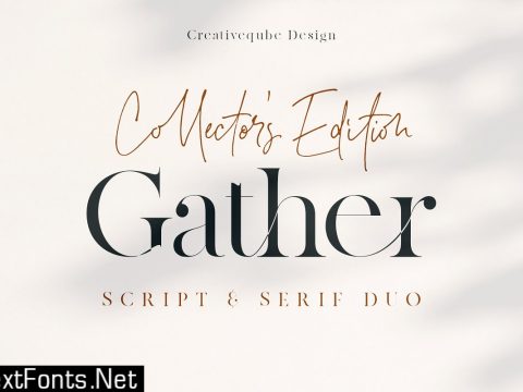 Gather Collector's Edition Font Duo