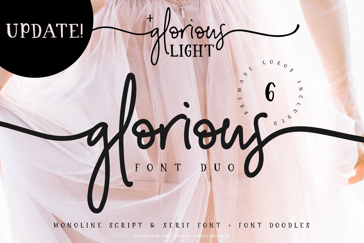 Glorious Font Duo + Extras